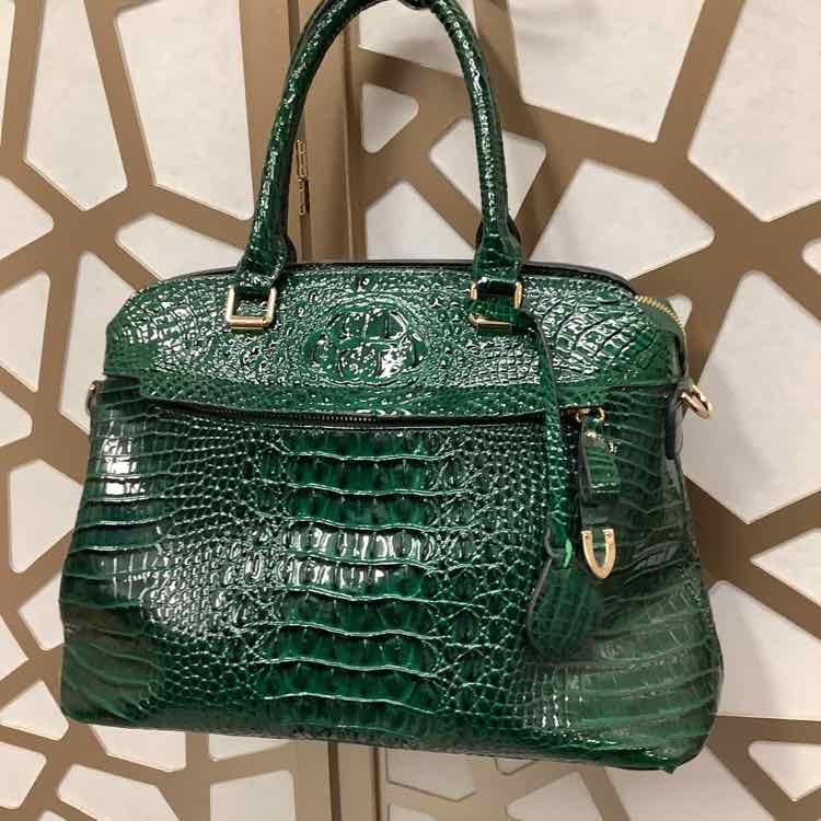 Croc Embossed Handbag Stauer Bag Stauer Purse - Main Image