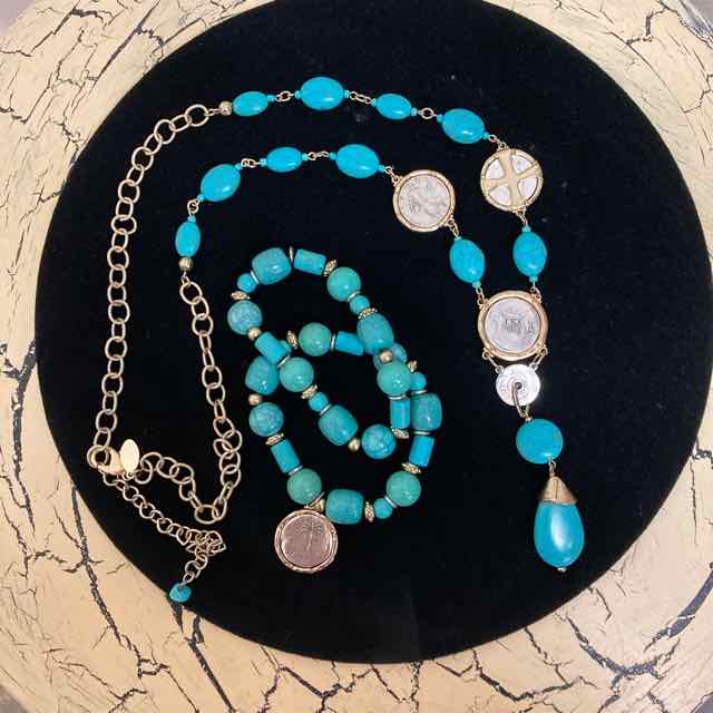 Chicos deals turquoise necklace