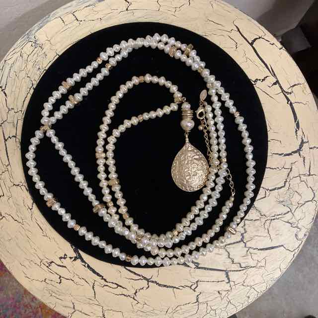 Chicos on sale pearl necklace